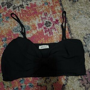 Black Ruched Bralette